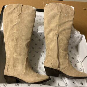 DV Dolce Vita Women's Kit Knee-High Cowboy Boots Size 5